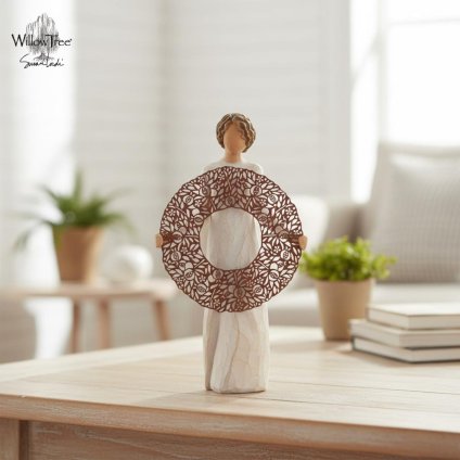 ウィローツリー彫像 Welcome Here - いらっしゃい 23cm その他 大人の女性 | おしゃれ 置物 彫刻 人形 インテリア スーザン･ローディ 正規輸入品
