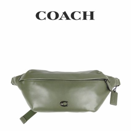 送料無料 コーチ COACH アウトレット 誕生日 メンズ バッグ ボディバッグ CU103 ARY(アーミーグリーン) カーキ  (男性 プレゼント ブランド 斜めがけバッグ ショルダーバッグ 本革 2WAYバッグ 軽量 誕生日 誕生日 おしゃれ)