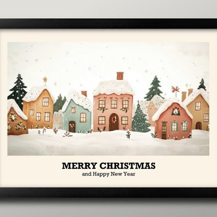 日本製 メリー クリスマス Xmas Christmas サンタクロース ビンテージイラスト A3 サイズ ポスター アート おしゃれ 絵画 インテリア 北欧 イラスト マット紙 艶消し アートパネル 額 フレーム デザイン 壁掛け ギフト 新築祝い ディスプレイ  速達 送料無料