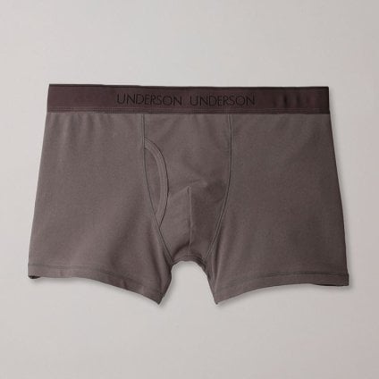 アンダーソンアンダーソン：レギュラー前開きショートボクサー (モカ)[ボクサーパンツ/ 男性下着/ メンズインナー/人気ブランド/おすすめギフト/誕生日プレゼント/メンズファッション]