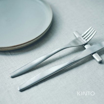KINTO キントー HIBI フォーク 190mm[スタンダードフォーク カトラリー 食洗機対応 食洗機 OK ステンレス おしゃれ シンプル 食卓 テーブル ディナー ランチ パスタ お菓子 食事 使いやすい]