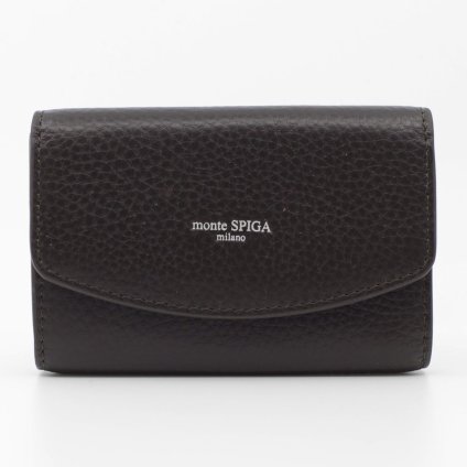 モンテスピガ　monte SPIGA　キーケース　MOSMSP601DBR　ダークブラウン　濃茶　シュリンクレザー　牛革　キーリング