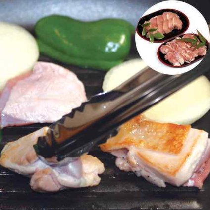 熊本 大阿蘇どり 焼肉 もも ムネ肉 銘柄鶏 ヘルシー 700g