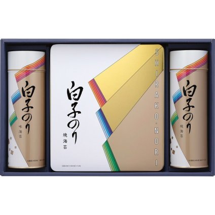 白子のり のり詰合せ [26-0463-044] SA-500 味のり 焼のり 十二単イメージ華やかデザイン 贅沢海苔セット ご飯のお供 おつまみ 内祝い お返し 贈り物 プレゼント ギフト