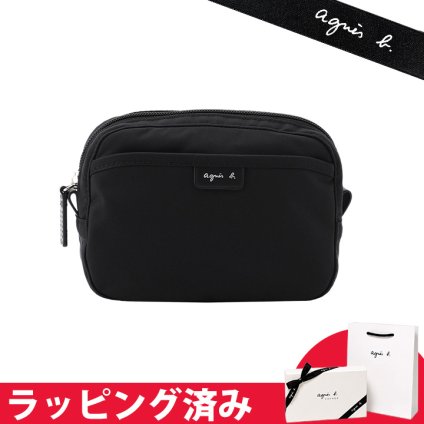 アニエスベー ポーチ ウィメンズ ロゴ ミドルサイズ ギフト agnesb.VOYAGE ボヤージュ