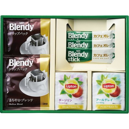 プチカドー [26-0556-050] PCD-AJ コーヒー 紅茶 ドリップ カフェオレ ティーバッグ ブレンディ リプトン 詰合せ アソート プチギフト 手土産 内祝い 出産内祝い 快気祝い お返し ギフト