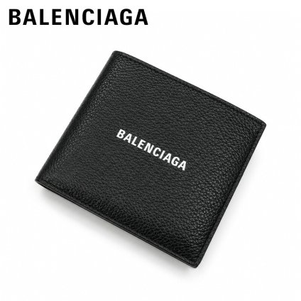 バレンシアガ BALENCIAGA  財布 二つ折り財布 594549/1IZI3 ブラック 黒 ブランドロゴ 送料無料 ギフト プレゼント 誕生日 バースデー
