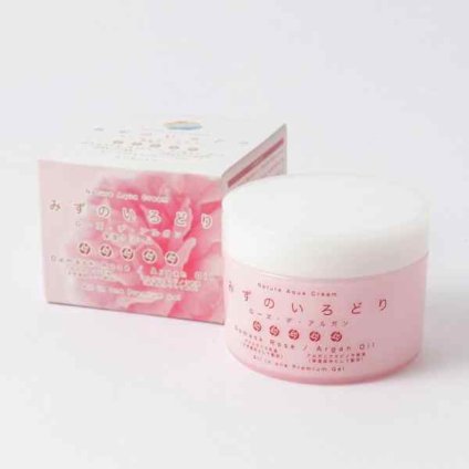 ナチュールアクアクリーム 水の彩 ローズ・デ・アルガン 保湿クリーム 120g カップ 1000114120