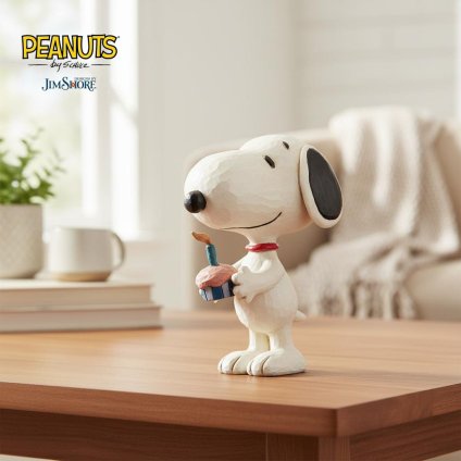 スヌーピー バースデー ミニ 7.6cm | ジムショア ピーナッツ グッズ フィギュア 人形 置物 彫刻 Jim Shore 正規輸入品