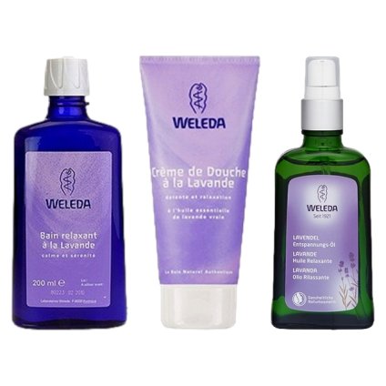 ヴェレダ ラベンダー 3点セット/ラバンド バスミルク 200ml ＋ クリーミーボディウォッシュ 200ml ＋ オイル 100ml    |  激安  WELEDA  入浴剤・バスオイル 美容グッズ コスメ化粧品 誕生日 クリスマス ホワイトデー 結婚記念日 ウエディングギフト 母の日 送別会 バレンタ