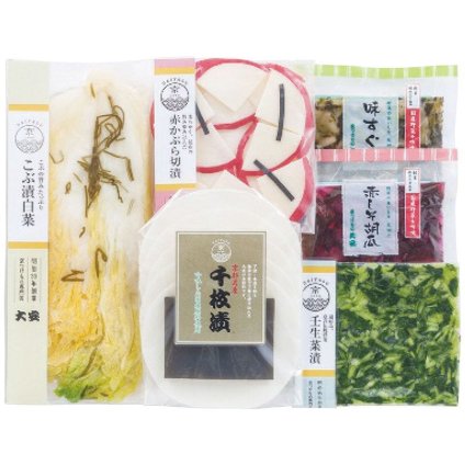 お歳暮・冬ギフト 京つけもの大安 味さわやか 直FF-35 (直FF-35) ※送料無料(北海道・沖縄・離島への配送不可)
