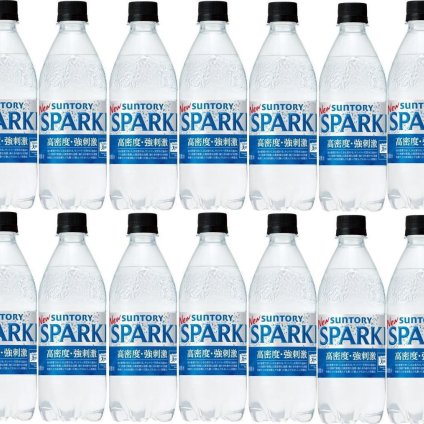 14本 サントリー 天然水 スパークリング 炭酸水 無糖 SPARKLING 500ml×14本