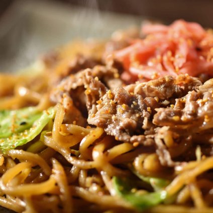 吉野家×富士宮やきそば 牛肉やきそば 12食セット 12食 詰合せ 焼きそば 冷凍 惣菜 牛肉 吉野家 コラボ おかず 便利 焼そば 牛丼味 静岡名物 ふじのみややきそば 静岡 やきそば王国