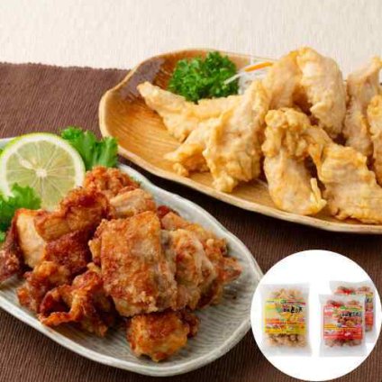 大分名物 豊後 とり天 唐揚げ セット とり天500g 唐揚げ300g 国産 鶏肉 冷凍 お取り寄せ グルメ おかず おつまみ 惣菜 九州 ご当地グルメ ギフト プレゼント とりてん からあげ