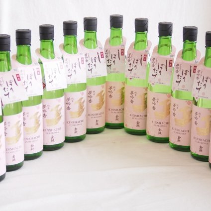 12本セット(金鯱 吟醸香 純米酒 花ラベル13度(愛知県)) 720ml×12本