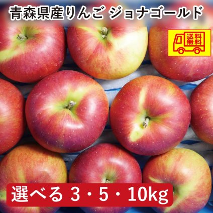 青森県産　りんご　ジョナゴールド　訳あり　5kg　送料無料！