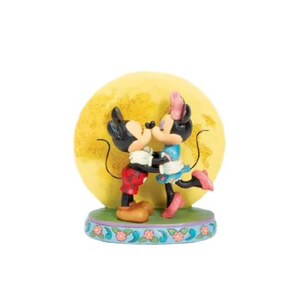 ミッキーとミニー ムーンライト 16cm | ディズニー トラディションズ ジムショア グッズ フィギュア 人形 置物 彫刻 Jim Shore 正規輸入品