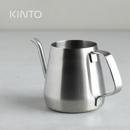 KINTO キントー プアオーバーケトル 430ml ステンレス[1杯用 一杯用 ドリップケトル 直火 ガス 直火対応 ガス対応 ドリップ ケトル おしゃれ コーヒー ドリップコーヒー ドリップ用 ステンレスケトル カフェ風 カフェ 1人用 一人用 1杯 一杯]