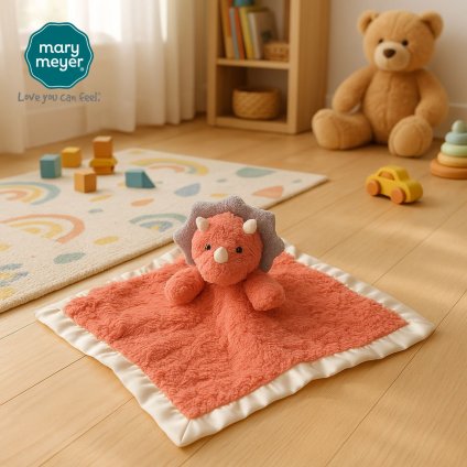 メリーマイヤー ブランケット パティ ナーサリーディノ 8cm 恐竜 | ぬいぐるみ ナチュラルカラー 動物 どうぶつ ファーストトイ ベビー 赤ちゃん こども Mary Meyer Putty 正規輸入品
