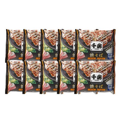 千房 名店の味 焼そば 10食 (DKY10) [お中元][お歳暮] ※送料無料(北海道・沖縄・離島への配送不可)
