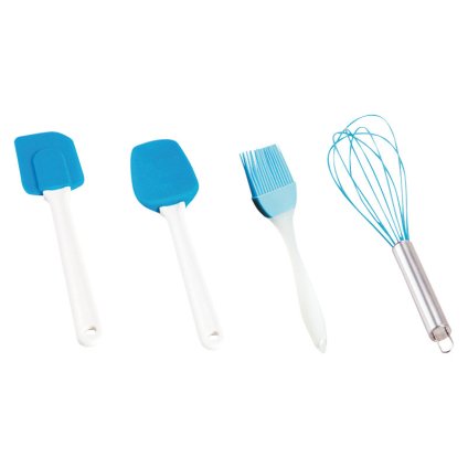 E&Hシリコン ツールセット ブルー  ／ざる 調理器具 キッチン用品 敬老の日 プレゼント ギフト お彼岸 お供え 秋 2026 送料無料 ギフト プレゼント プチギフト 内祝い 快気祝い 出産祝い 結婚祝い 引出物 新築祝い お返し