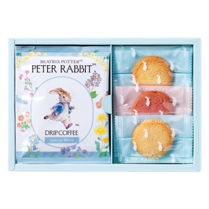 ピーターラビット コーヒー&スイーツギフト  ／各種洋菓子セット 洋菓子 スイーツ・お菓子 食品 敬老の日 プレゼント ギフト お彼岸 お供え 秋 2026 送料無料 ギフト プレゼント プチギフト 内祝い 快気祝い 出産祝い 結婚祝い 引出物 新築祝い お返し