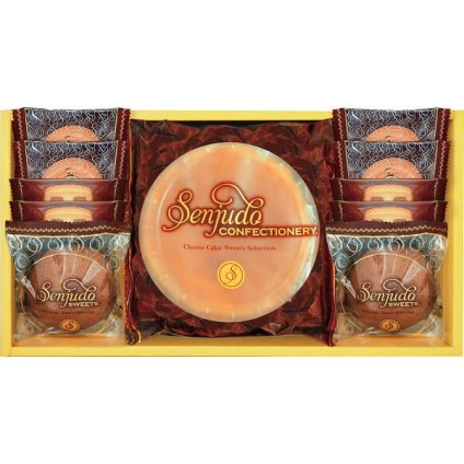 Ｓｅｎｊｕｄｏスイーツセット [26-7569-027] ＳＳ－２５Ｒ チーズケーキ チョコケーキ クッキー 洋菓子 焼き菓子 詰め合わせ 個包装 ギフト スイーツ お菓子 贈り物 内祝い お返し お祝い プレゼント 手土産