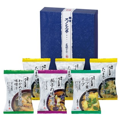 ろくさん亭 道場六三郎 フリーズドライ ギフト  ／お吸い物 和風惣菜 惣菜・レトルト 食品 お中元 御中元 ギフト 暑中 残暑 お盆 初盆 新盆 お供 御供 ギフト 2026 送料無料 ギフト プレゼント プチギフト 内祝い 快気祝い 出産祝い 結婚祝い 引出物 新築祝い お返し