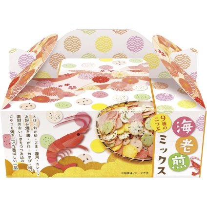 海老煎ミックスBOX (MIX-5) [お中元][お歳暮] ※送料無料(北海道・沖縄は除く)