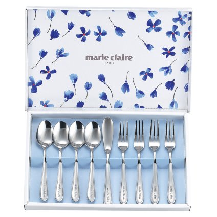 マリ･クレール モーニングセット9pc  ／カトラリーセット 箸・カトラリー キッチン用品 敬老の日 プレゼント ギフト お彼岸 お供え 秋 2026 送料無料 ギフト プレゼント プチギフト 内祝い 快気祝い 出産祝い 結婚祝い 引出物 新築祝い お返し