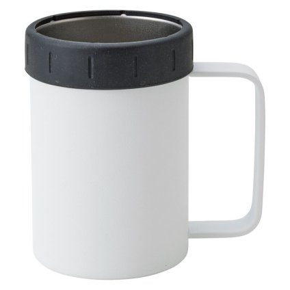 実りの秋の贈り物 保冷350ml缶ホルダー DAY CAN 白 約直径7.5×11cm 0.2kg ステンレス
