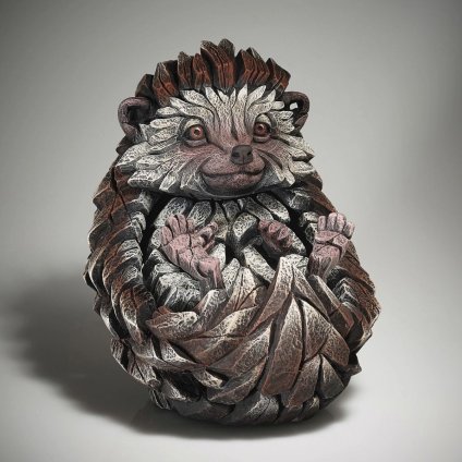 Edge Hedgehog 幅22x奥行18x23(cm) ハリネズミハリネズミ | エッジ 彫刻 置物 オブジェ フィギュア 動物 大きい リアル アート マット･バックリー 正規輸入品