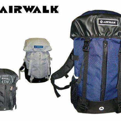 正規品 エアーウォーク AIRWALK スクエア型ザックリュック リュック a1554023 fuji11 リュックサック バックパック 33Ｌ デカリュック 大容量 旅行 ギフト