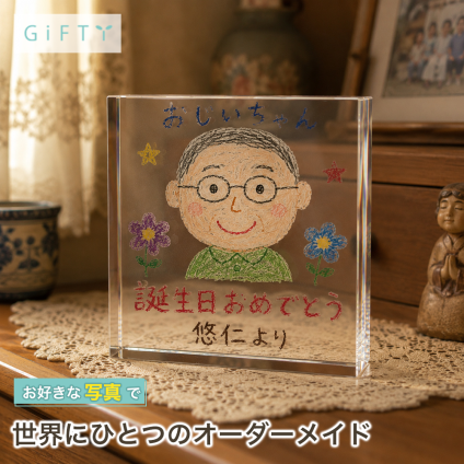 誕生日 ガラスブロック 祖父 記念写真 フォトギフト 写真入り ギフト 写真立て 記念日 写真 両親 名入れ 成長記録 祖父母 フォトブロック オリジナル 家族 金婚式 孫 高級 贈り物 サプライズ 記念品 三世代 親孝行 オーダーメイド リビング 思い出 母の日 プレゼント 銀婚式 置き物 感謝 写真プレート 結婚記念日 敬老の日 名入れギフト フォトキューブ おしゃれ ディスプレイ【c01】