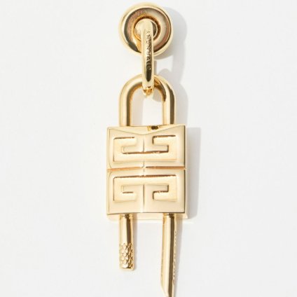 ジバンシィ GIVENCHY LOCK ロック GOLDEN SMALL HOOP EARRING スモール フープ イヤリング BN104UF003 ピアス レディース アクセサリー