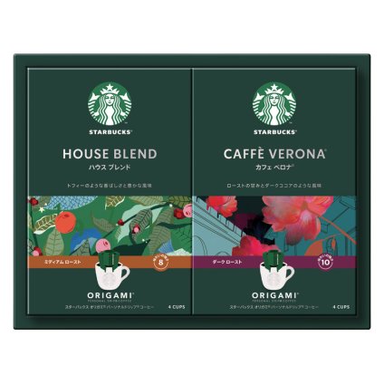スターバックス オリガミ パーソナルドリップコーヒーギフト  ／インスタントコーヒー コーヒー 水・ソフトドリンク 飲料 敬老の日 プレゼント ギフト お彼岸 お供え 秋 2026 送料無料 ギフト プレゼント プチギフト 内祝い 快気祝い 出産祝い 結婚祝い 引出物 新築祝い お返し