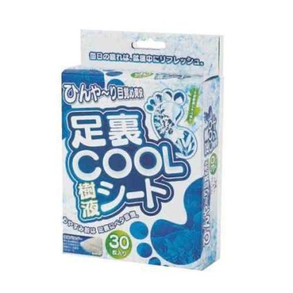 イクザス 足裏COOL樹液シート 30枚入 冷却 ひんやり 快眠 爽快 リフレッシュ フットケア ボディケア 疲労 むくみ 快適 夏 寝苦しい夜 膝 ふくらはぎ 日本製 暑さ対策 睡眠サポート リラックス 癒し
