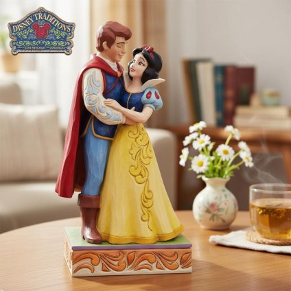 白雪姫と王子様 ラブ 19cm | ディズニー トラディションズ ジムショア グッズ フィギュア 人形 置物 彫刻 Jim Shore 正規輸入品