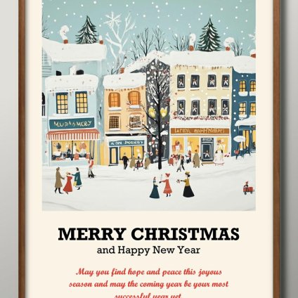 日本製 メリー クリスマス Xmas Christmas サンタクロース ビンテージイラスト A3 サイズ ポスター アート おしゃれ 絵画 インテリア 北欧 イラスト マット紙 艶消し アートパネル 額 フレーム デザイン 壁掛け ギフト 新築祝い ディスプレイ  速達 送料無料