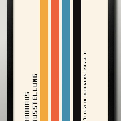 日本製 バウハウス BAUHAUS A3 サイズ ポスター アート おしゃれ 絵画 インテリア 北欧 イラスト マット紙 艶消し アートパネル 額 フレーム デザイン 壁掛け ギフト 新築祝い ディスプレイ  速達 送料無料