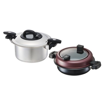 プレッシャーパン&フライヤーセット  ／鍋 調理器具 キッチン用品 お中元 御中元 ギフト 暑中 残暑 お盆 初盆 新盆 お供 御供 ギフト 2026 送料無料 ギフト プレゼント プチギフト 内祝い 快気祝い 出産祝い 結婚祝い 引出物 新築祝い お返し
