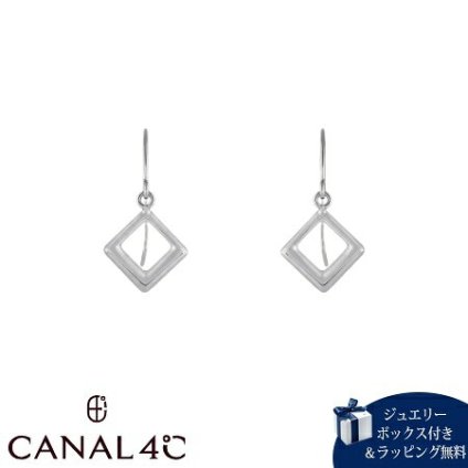 【無料ラッピング】 カナルヨンドシー Canal 4℃ カナル4℃ ピアス プラチナ EARFLOW ひし形 揺れる シャープ シンプル レディース ブランド 正規品 新品 ギフト プレゼント 人気 おすすめ 誕生日 記念日 クリスマス 送料無料 4cc522303