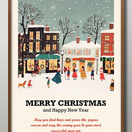 日本製 メリー クリスマス Xmas Christmas サンタクロース ビンテージイラスト A3 サイズ ポスター アート おしゃれ 絵画 インテリア 北欧 イラスト マット紙 艶消し アートパネル 額 フレーム デザイン 壁掛け ギフト 新築祝い ディスプレイ  速達 送料無料