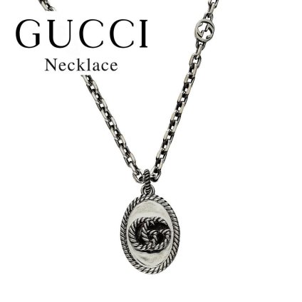 グッチ ネックレス メンズ レディース インターロッキングG シルバー925 ロングネックレス 大人 高級感 ペンダント 誕生日 プレゼント 記念日 ギフト GUCCI 成人 卒業 入学