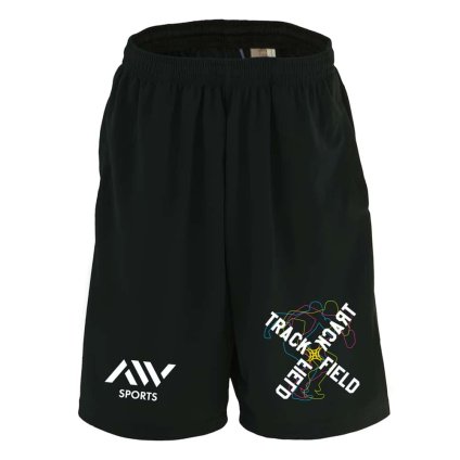 陸上競技 マラソン ランニング ハーフパンツ ドライ メンズ ウェア レディース ジュニア 練習着 短パン 速乾 スポーツ 名入れ おしゃれ 半スボン 文字入れ無料 「ネオンスタイルのクロスTRACK&FIELD」 アートワークスコウベ 【送料無料】