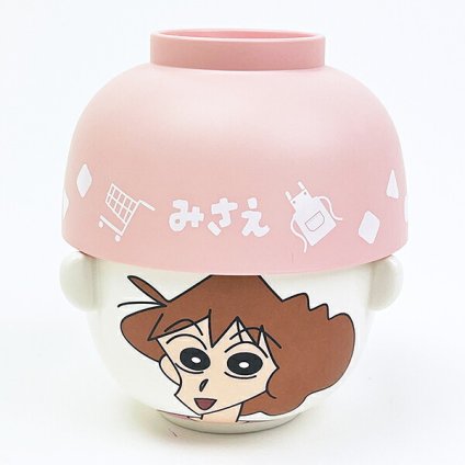 クレヨンしんちゃん みさえ 汁椀茶碗セット(ミニ) 食器