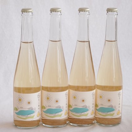 4本セット(ReなしあわSDGsな梨の微発泡酒Alc6.5％(千葉県)) 500ml×4本