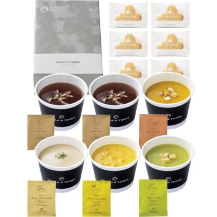 【ギフト対応無料】北海道野菜CUPスープ&クッキーD (AD933) ※送料無料(北海道・沖縄は除く)