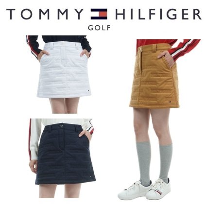 トミーヒルフィガー ゴルフ レディース ロゴ キルトパテッド スカート TOMMY HILFIGER THLA474 秋冬モデル お誕生日祝い お祝い 記念品 30代 40代 50代 60代 母の日 お母さん 還暦祝い 敬老の日 彼女 人気プレゼント プレゼント