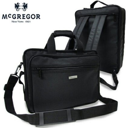 正規品 メンズ レディース McGregor マックレガー ビジネスバッグ 3WAY 通勤 21677 yama17 旅行 ギフト